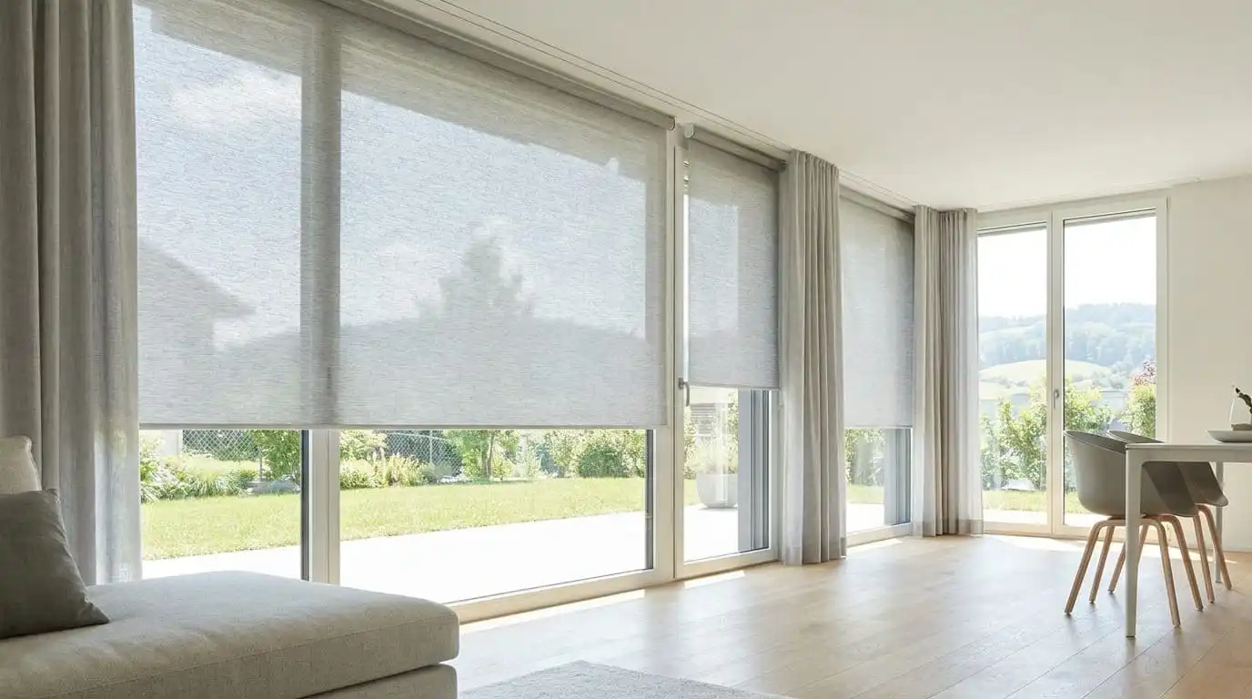 Rollos für Innenbeschattung, Sichtschutz und Blendschutz in Bäretswil, im Zürcher Oberland und im Tösstal.
